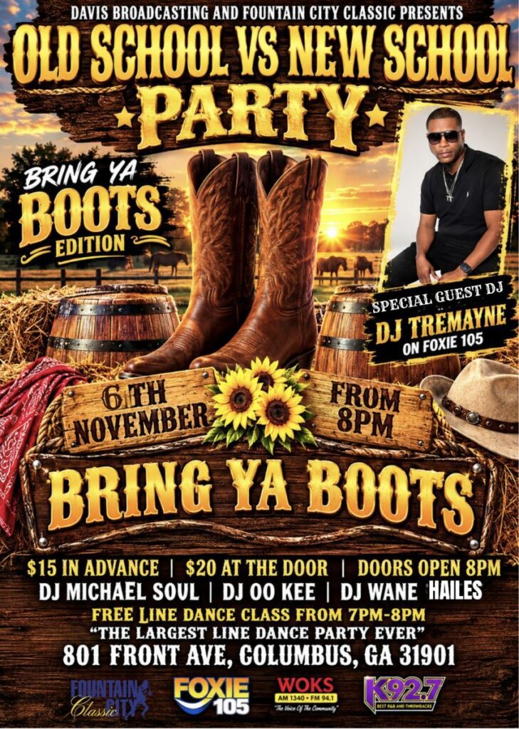 2026 Old School New School Party, “Bring Ya Boots Edition”