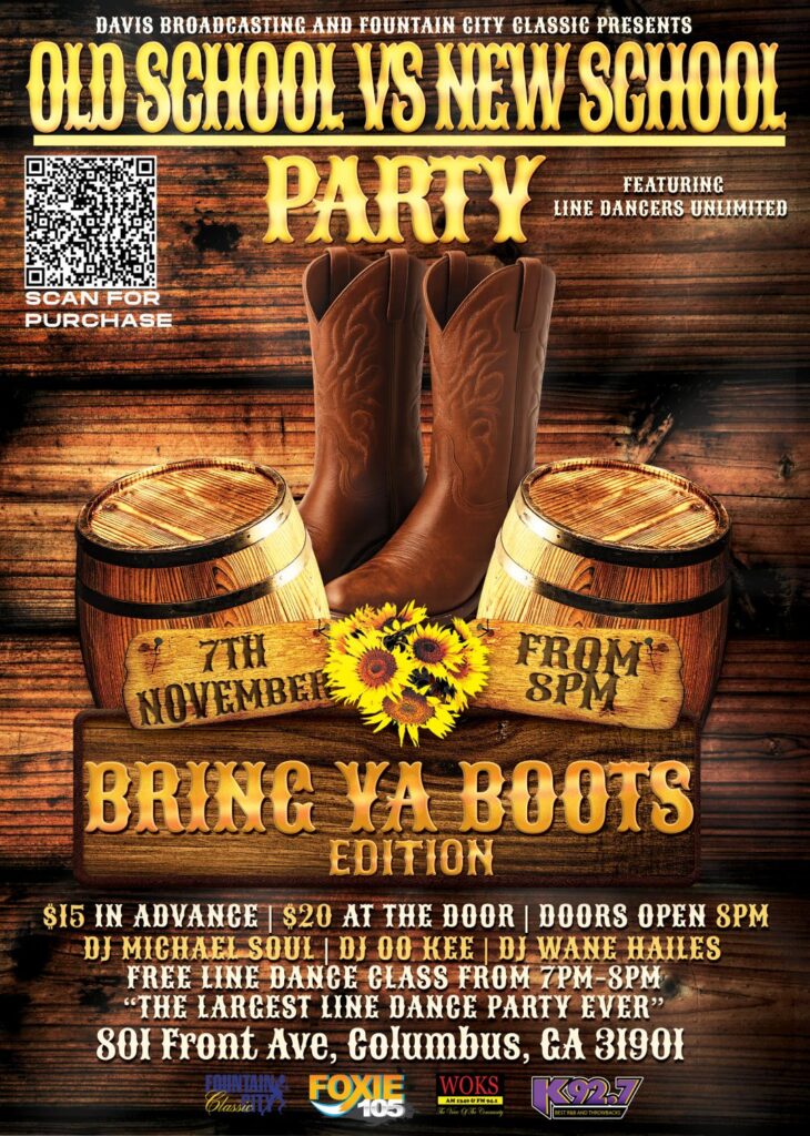 Old School New School Party, “Bring Ya Boots Edition”